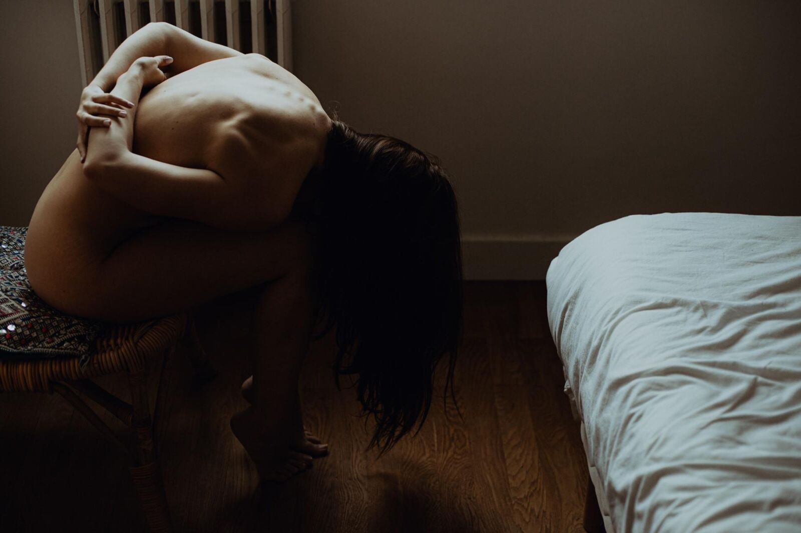 Blueberry Boudoir Shoot At Home