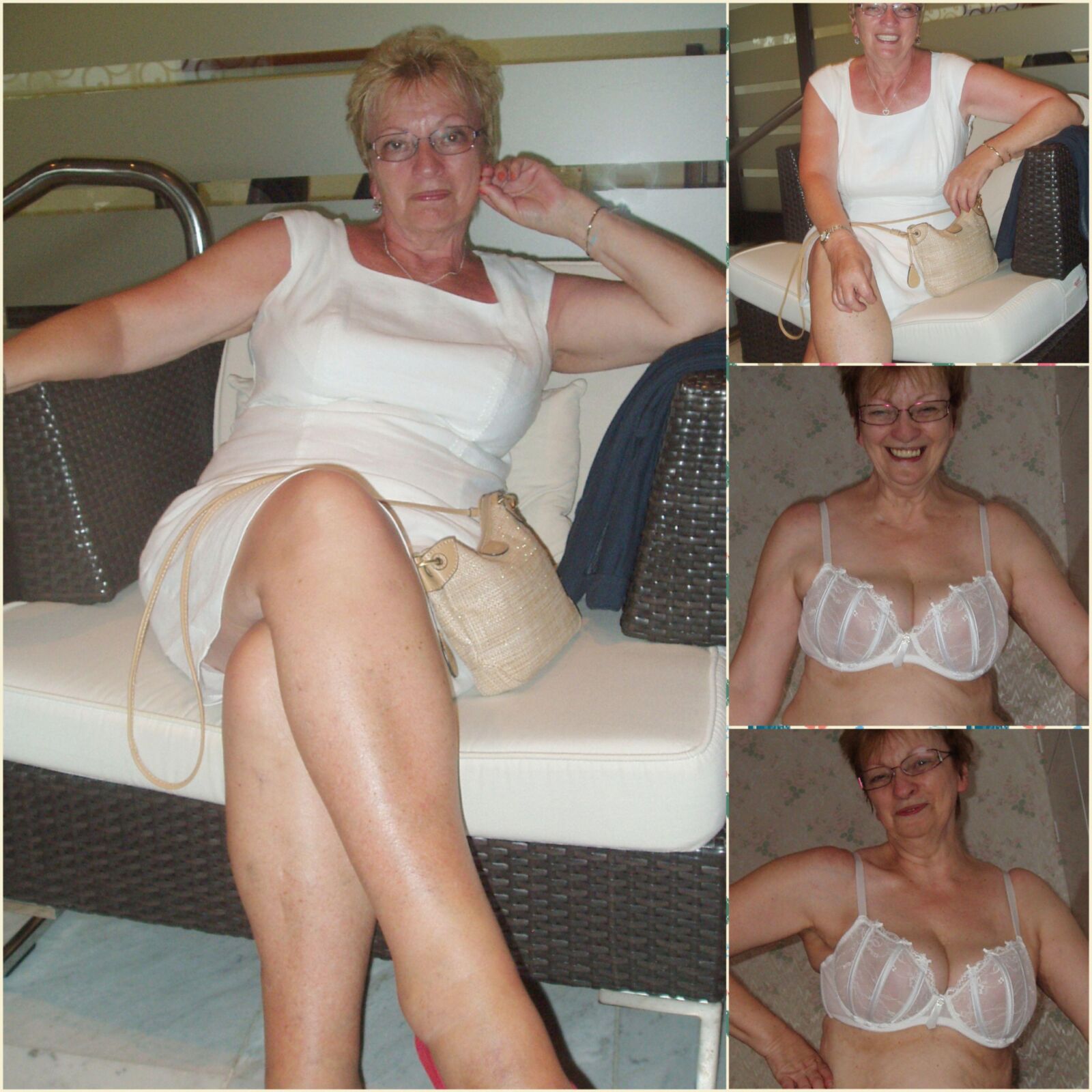 Compilation of Wife dressed and in lingerie