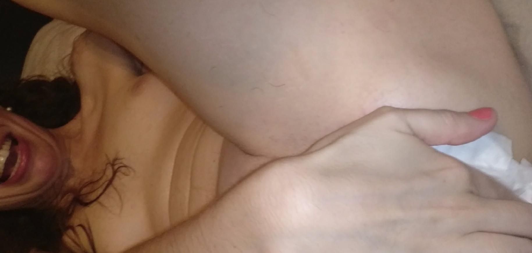 Follando un creampie en trampa Milf Melissa