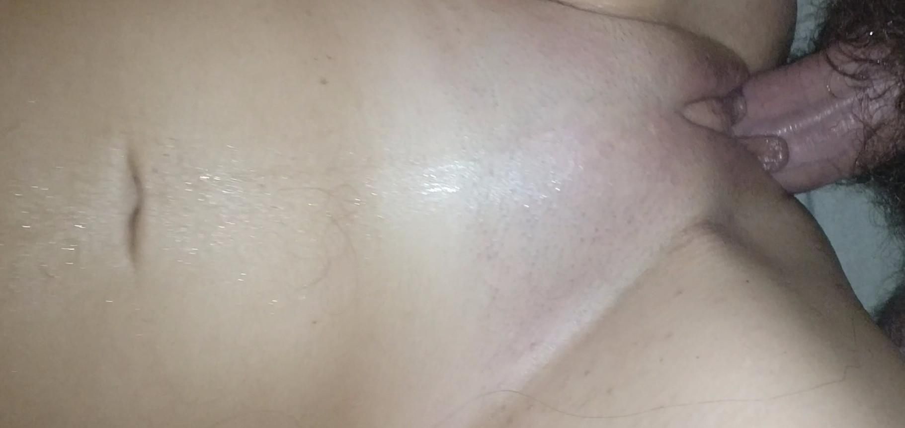 Follando un creampie en trampa Milf Melissa