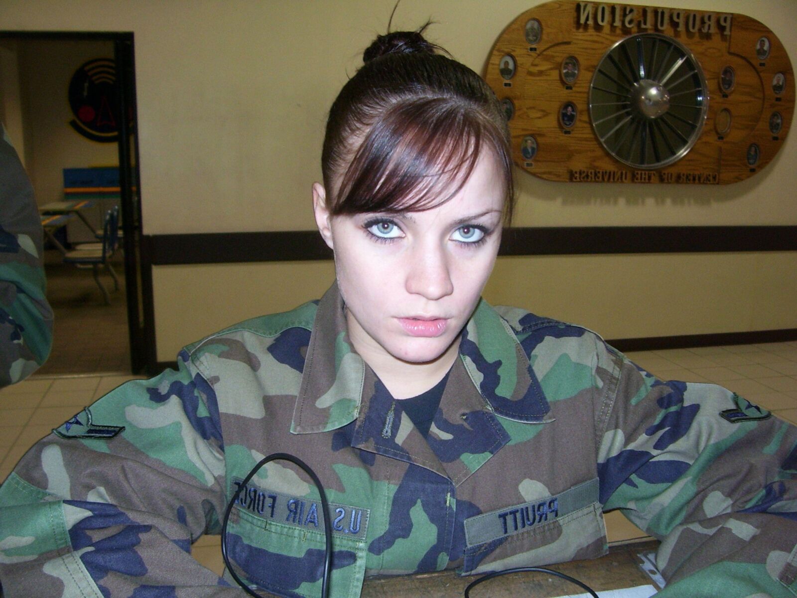 Pruitt, my soldier stands at attention 