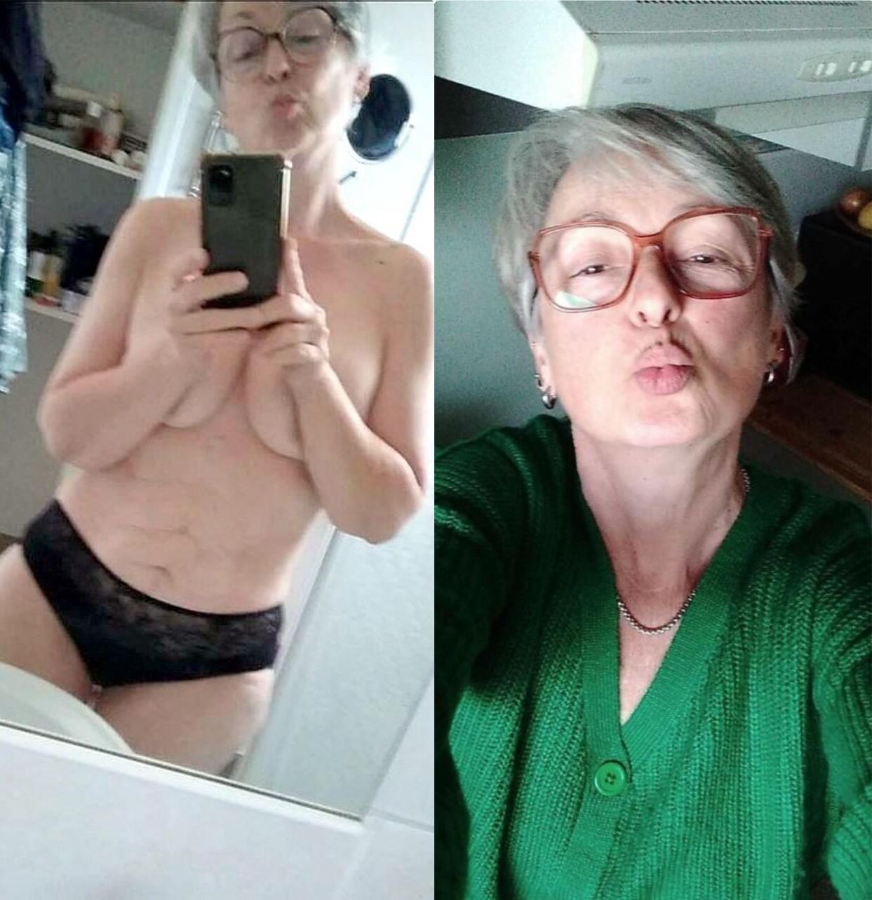 For friends vs in private 
