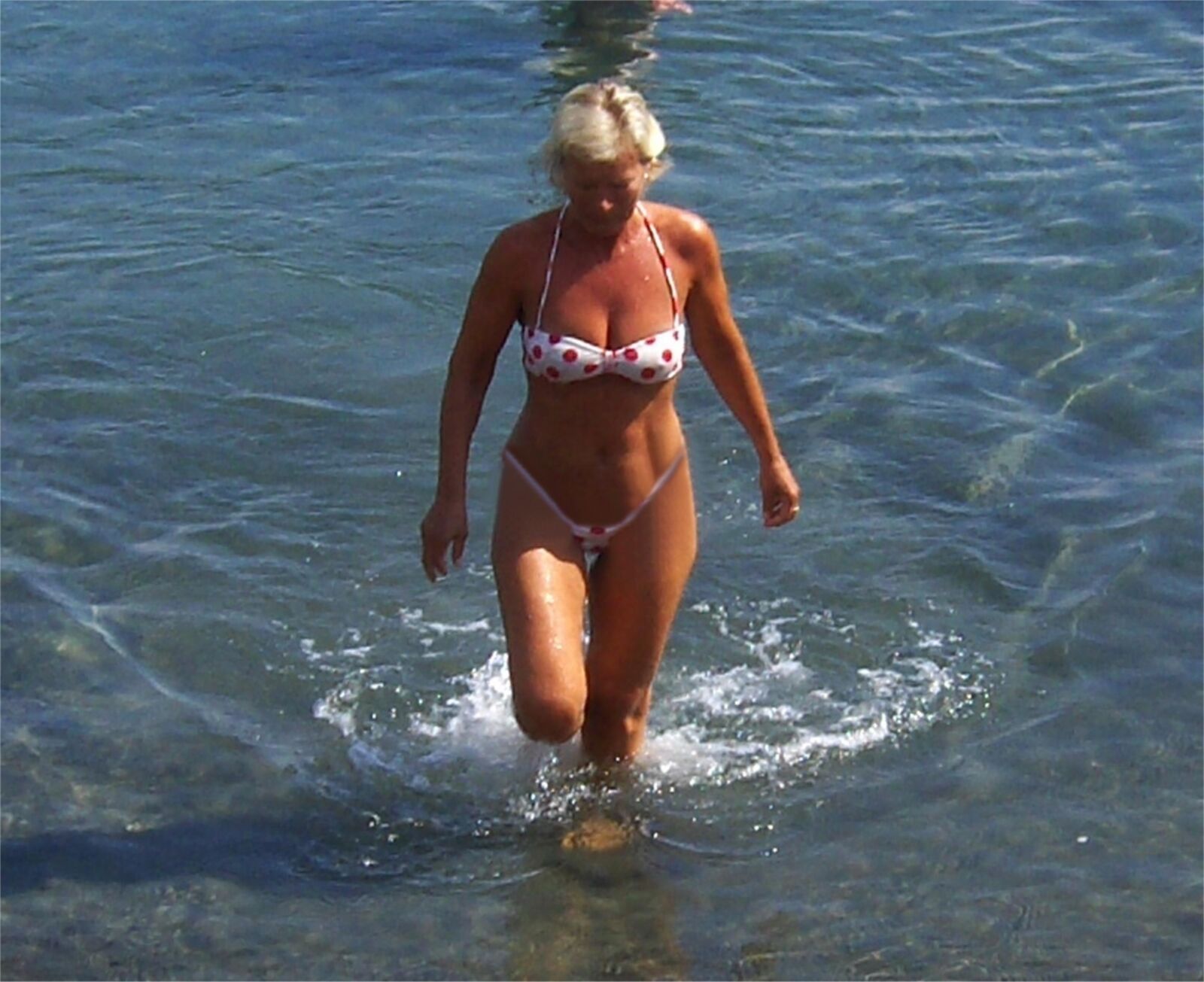 Justine on vacation