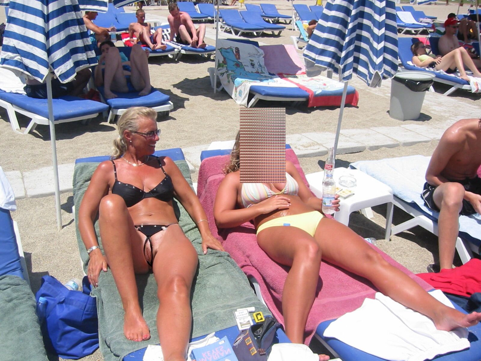 Justine on vacation