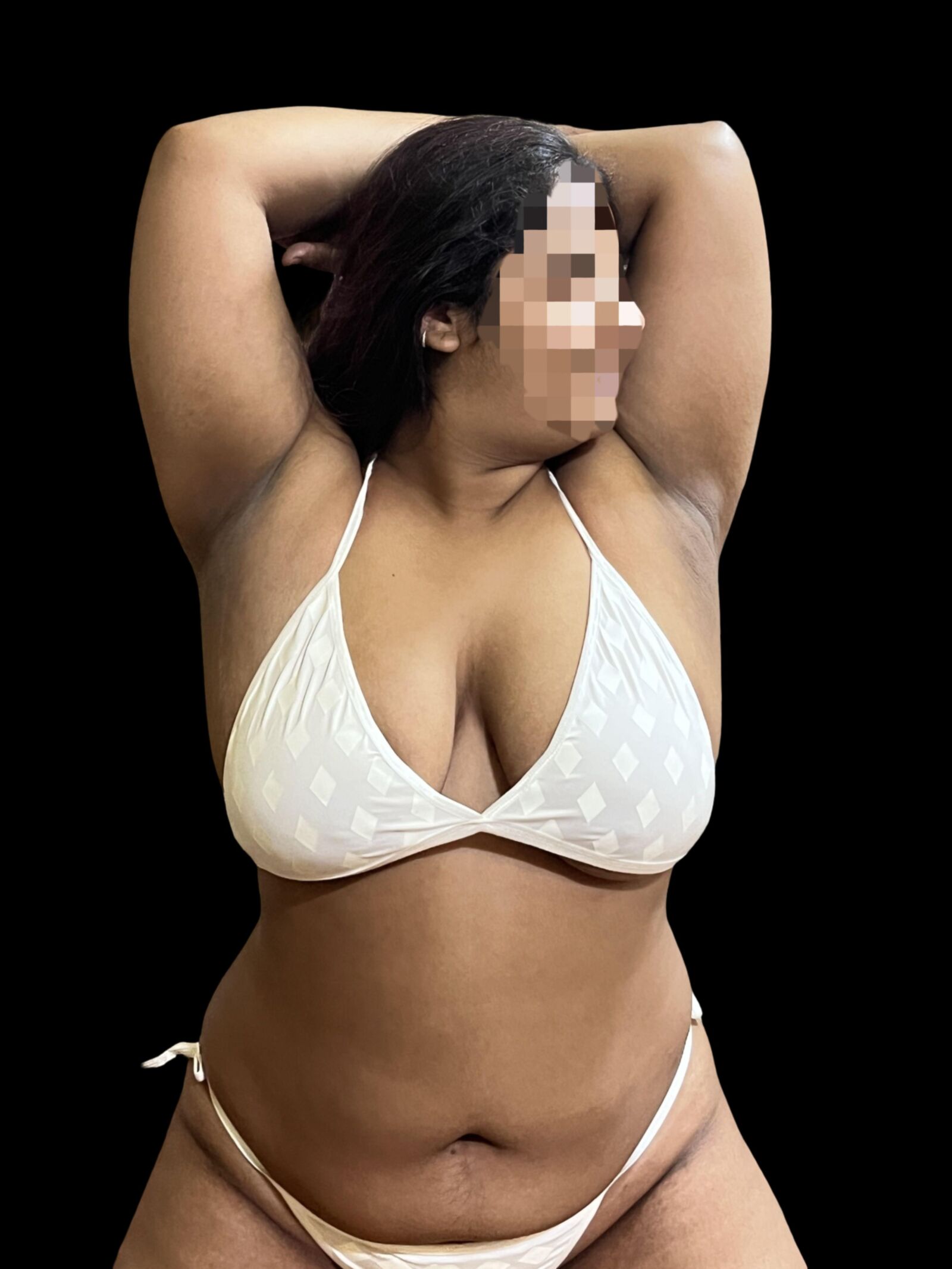 Chubby Indian Wife in her favourite bikini
