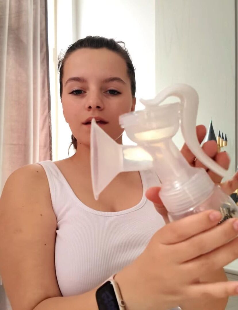 Milk tits amateur