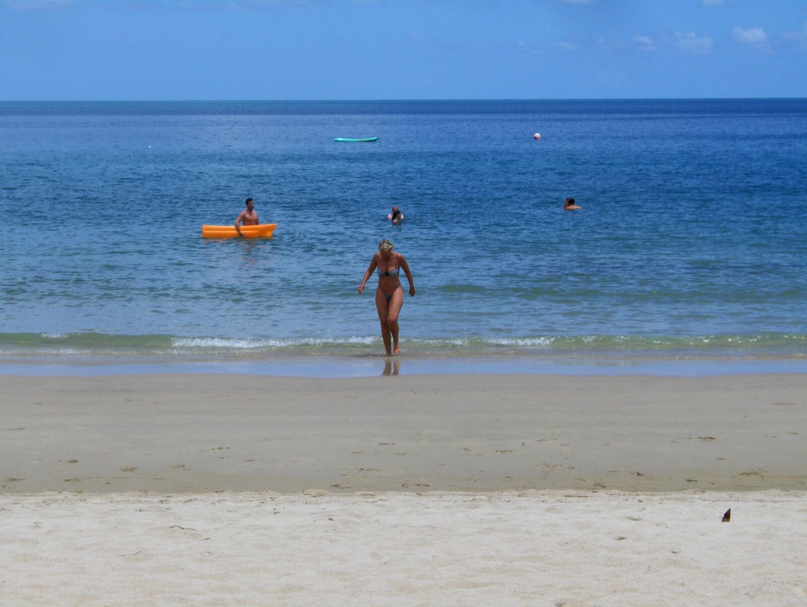 Justine on vacation