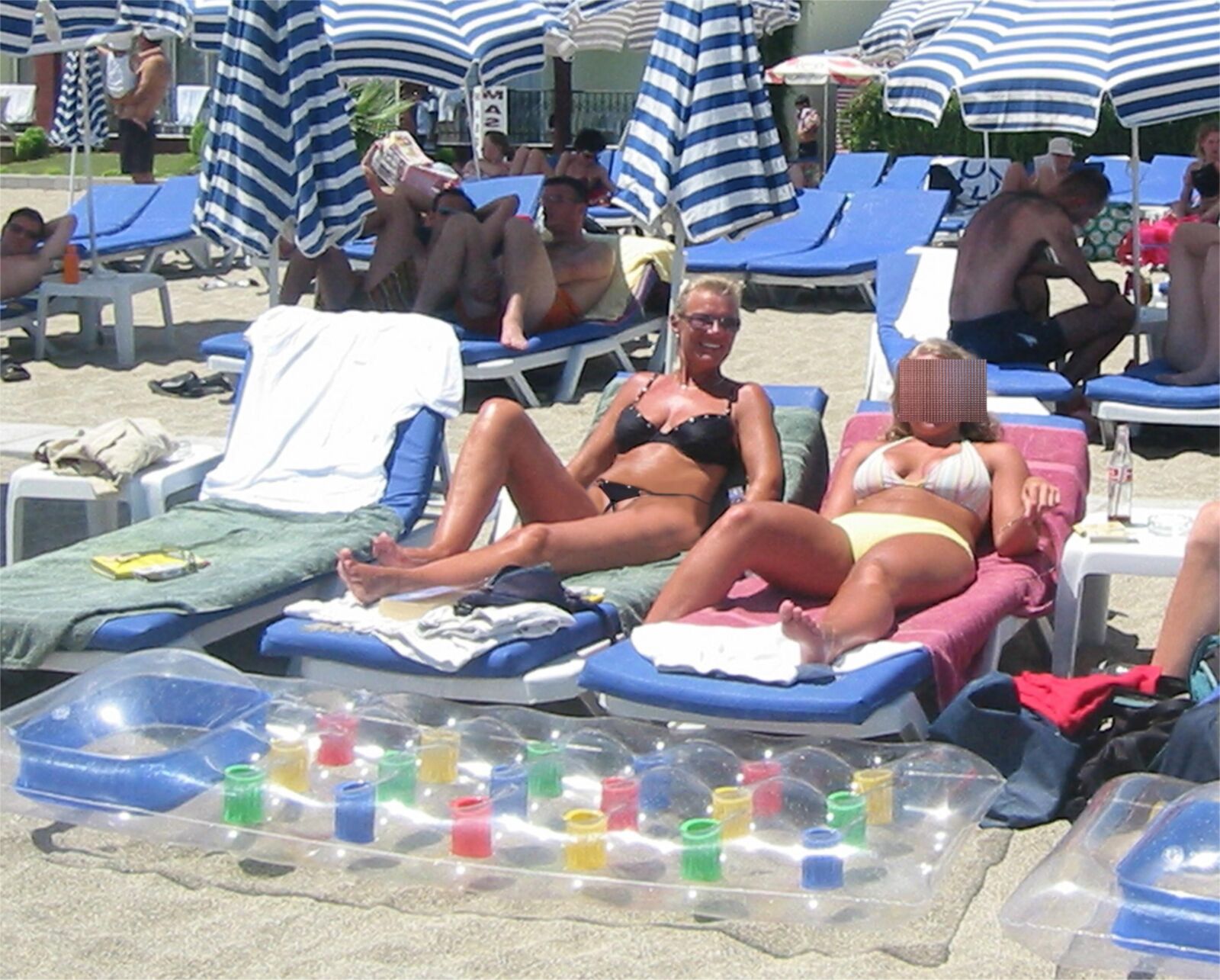 Justine on vacation