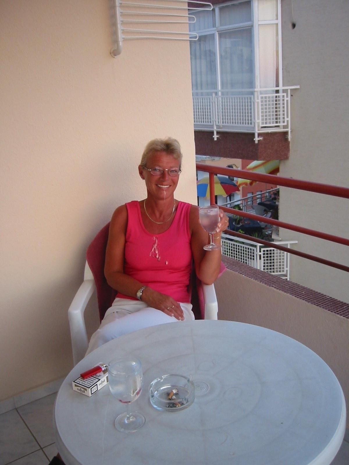 Justine on vacation