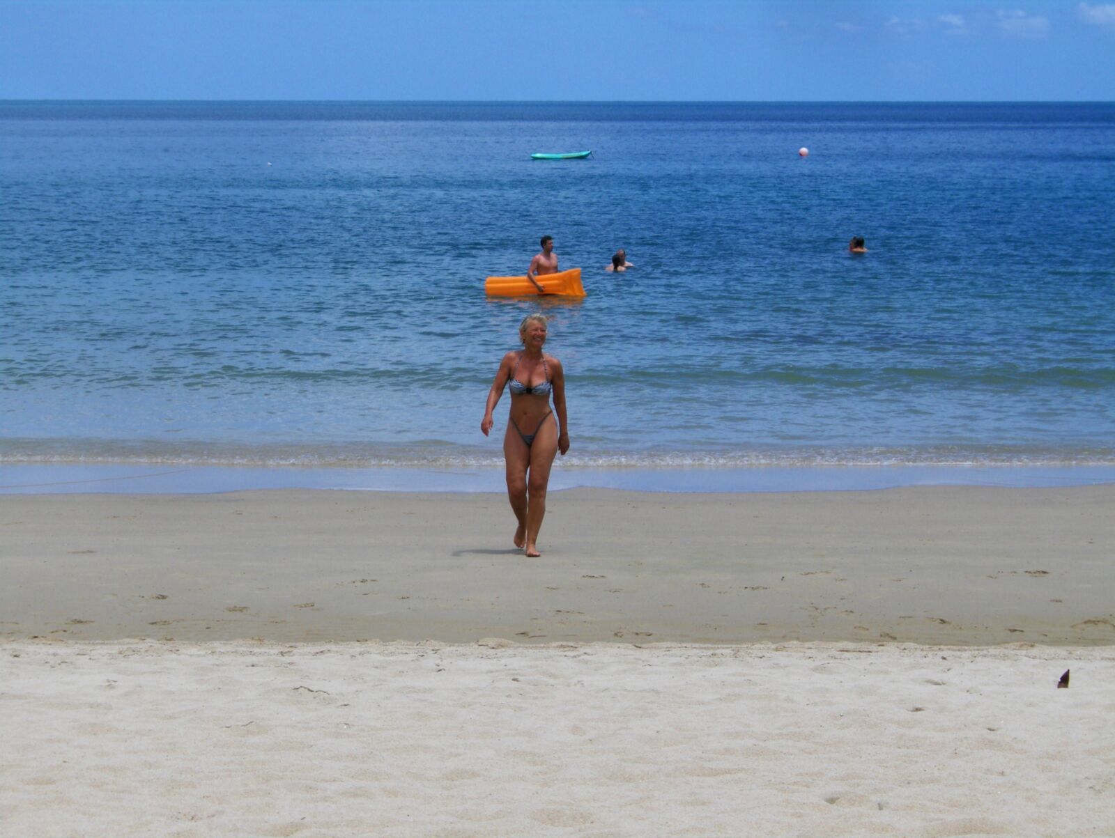 Justine on vacation