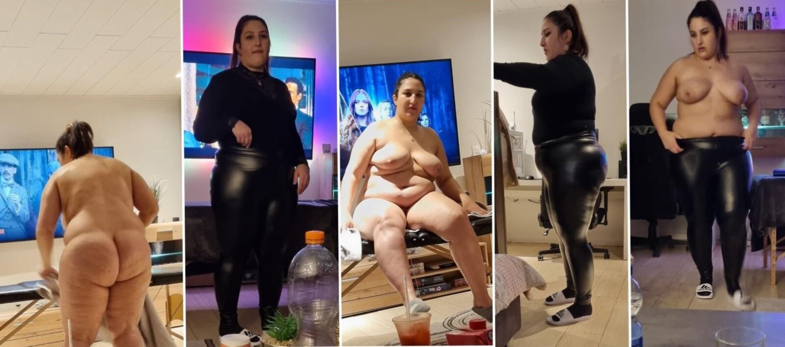 Amateur bbw slut with fat ass