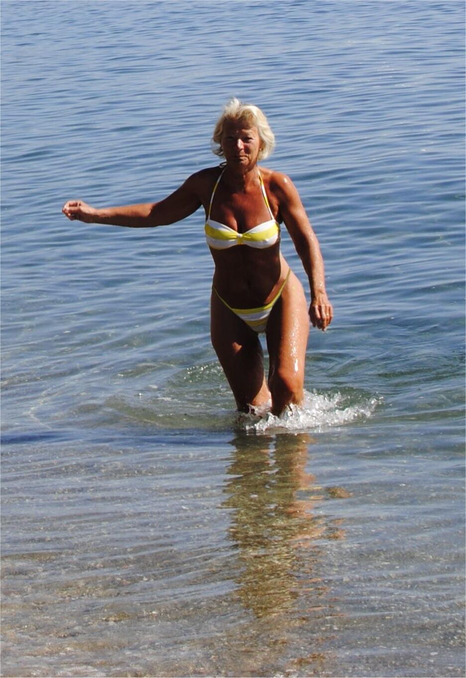 Justine on vacation