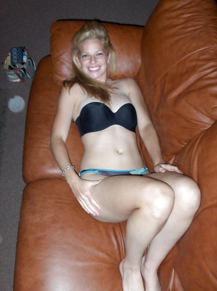 Blonde Posing