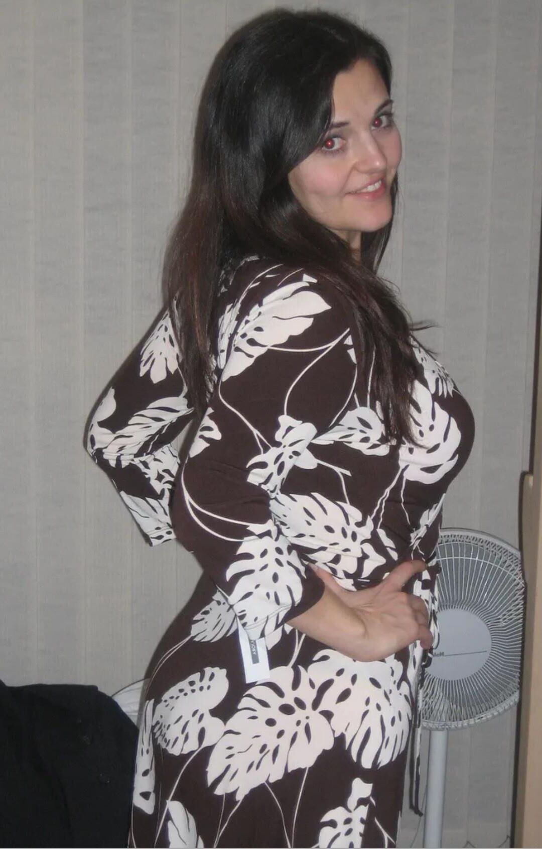 Sexy morena milf americana