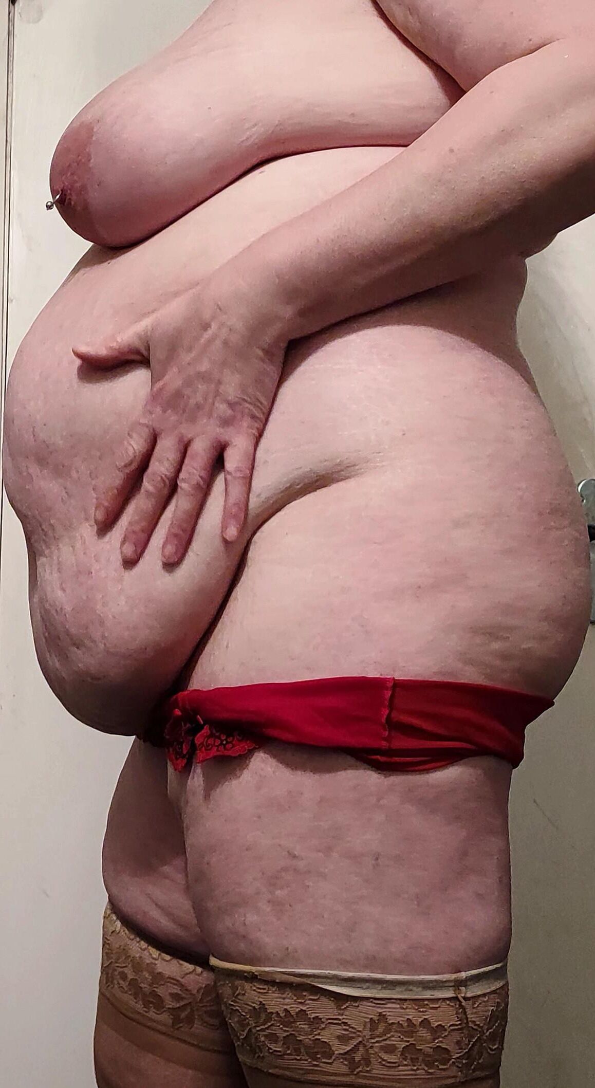 Esposa bbw posando