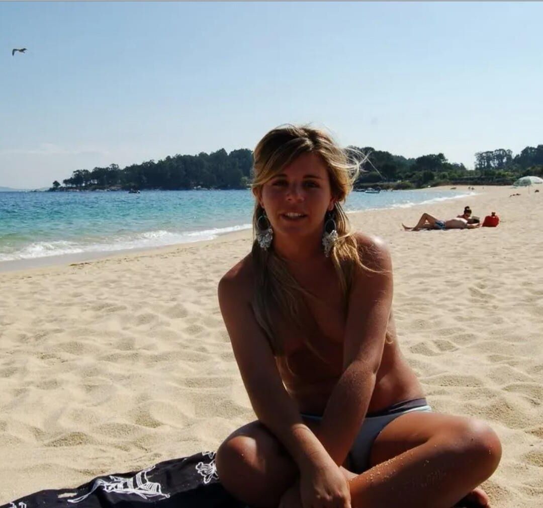 Amigos de puta italiana en la playa