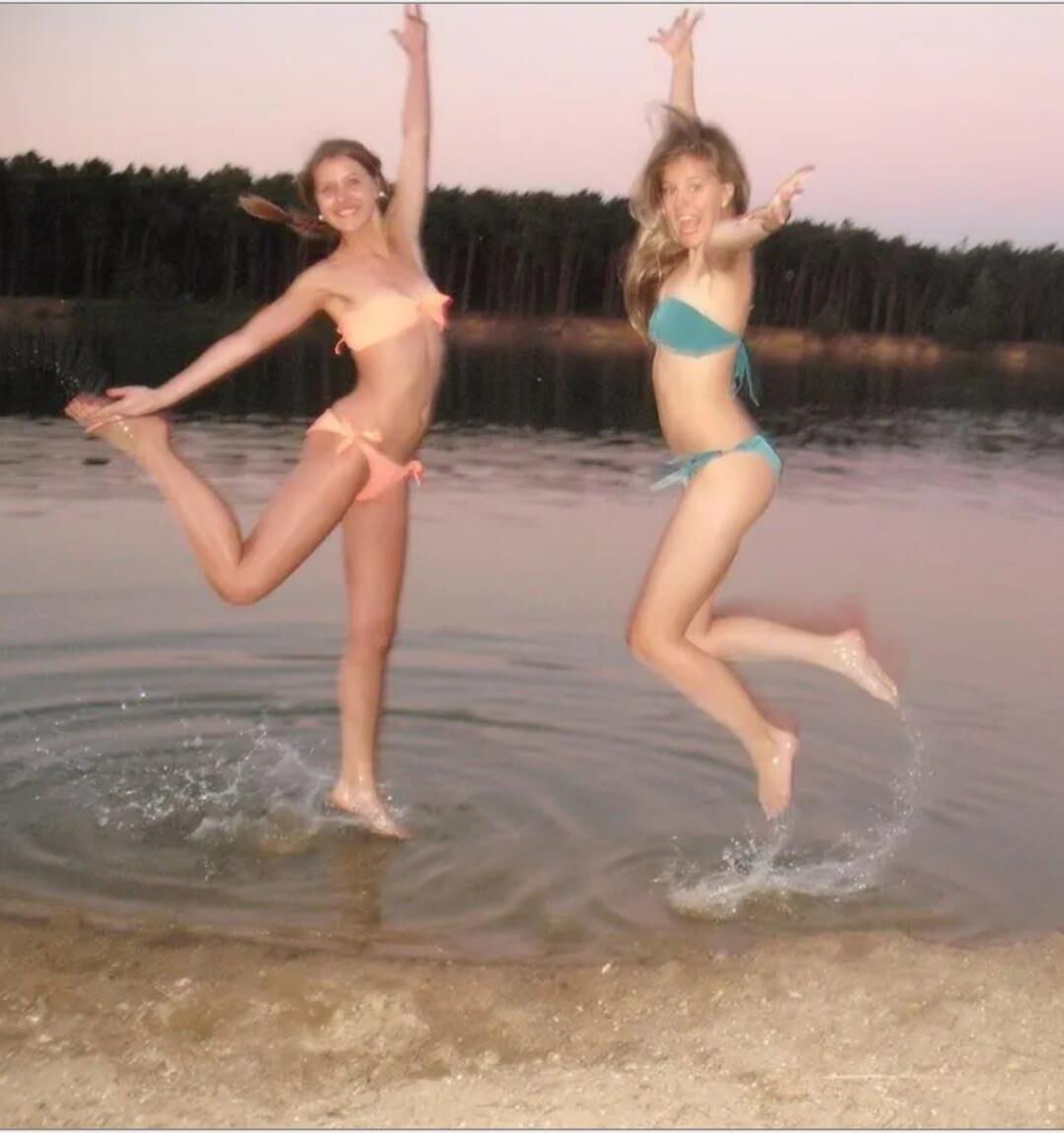Slutty Portuguese Friends Enjoy a Lake Getaway