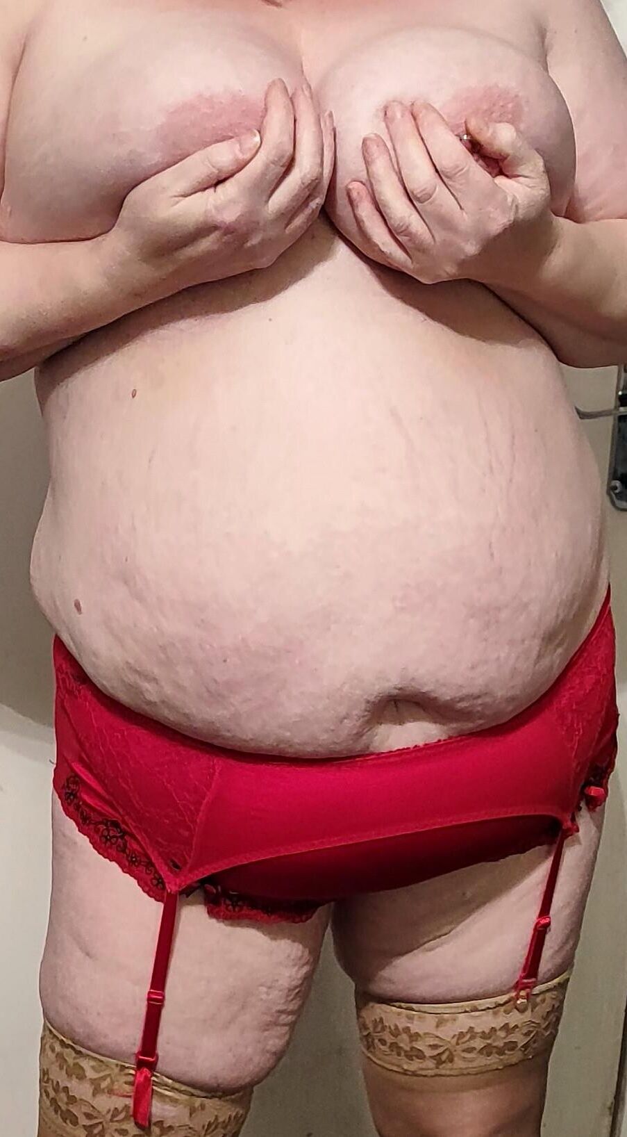 Esposa bbw posando