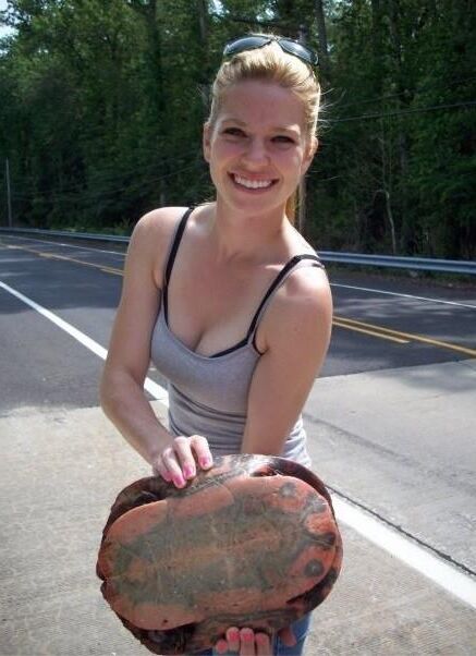 Blonde Posing