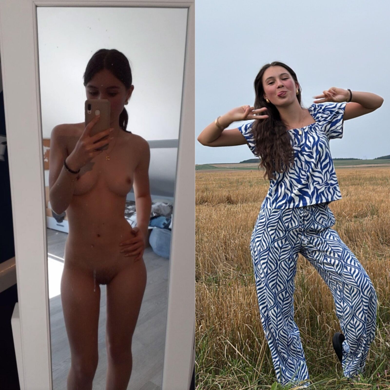 On Off Dressed Undressed Sluts HotWives ZelihaWhore Exposed