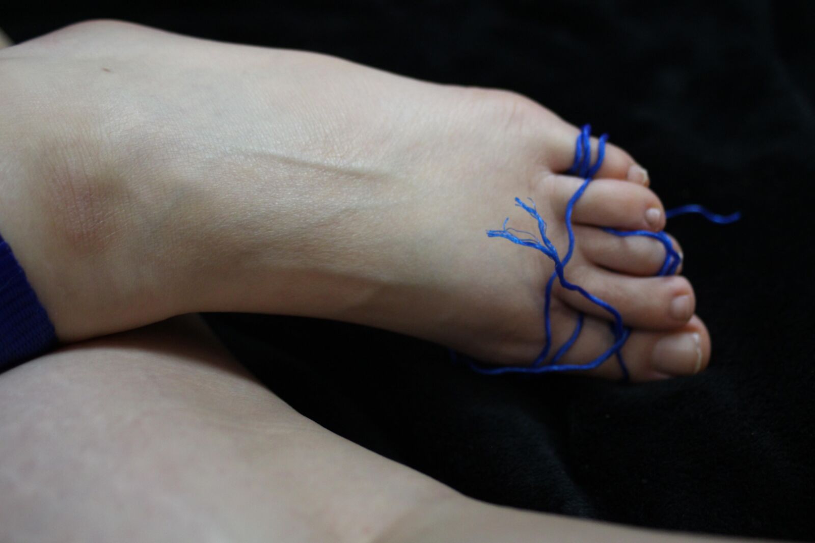 blond wife Feet and legs 