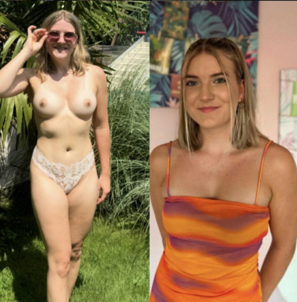 On Off Dressed Undressed Sluts HotWives ZelihaWhore Exposedz