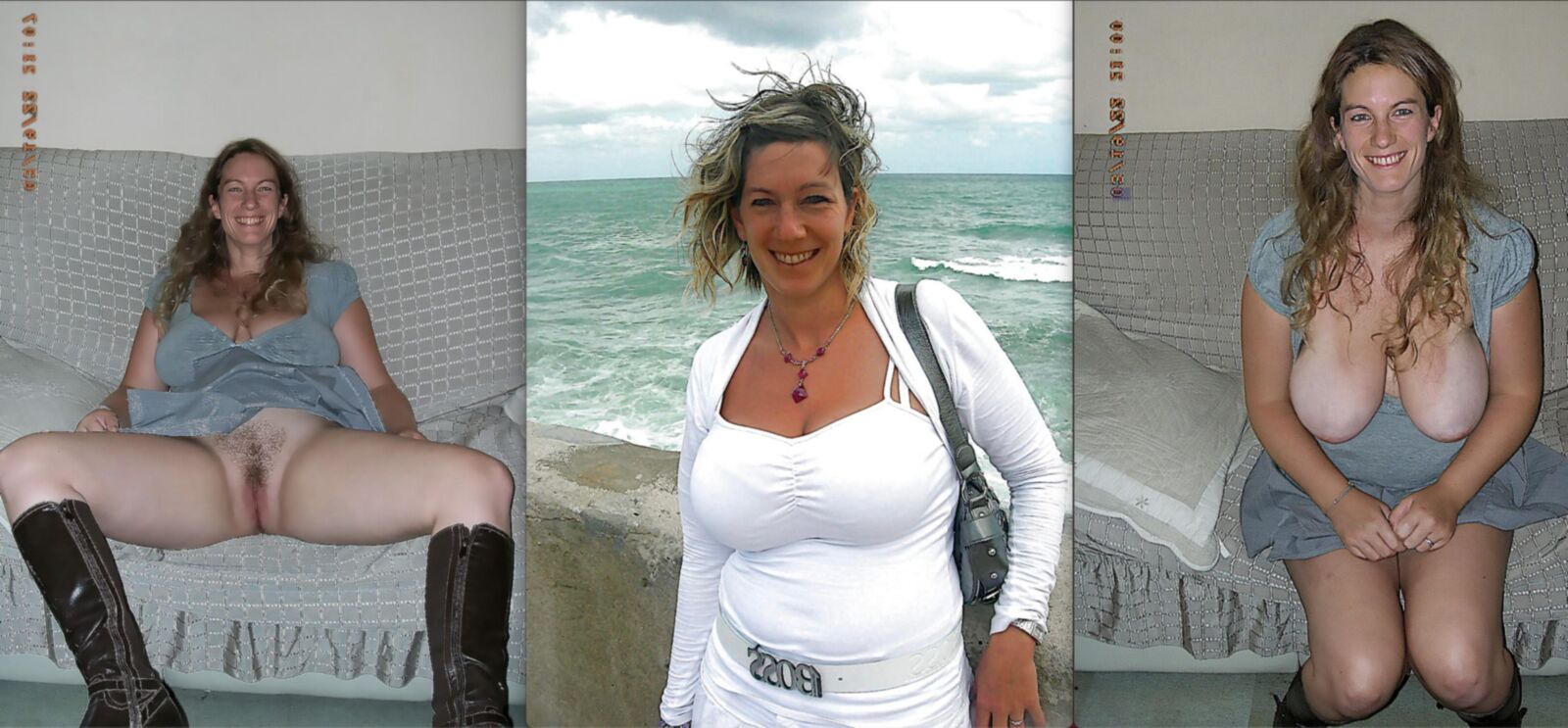On Off Dressed Undressed Sluts HotWives ZelihaWhore Exposedz