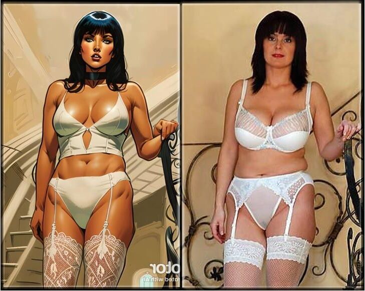 DE LA PHOTO A LA BD // FEMMES MATURES