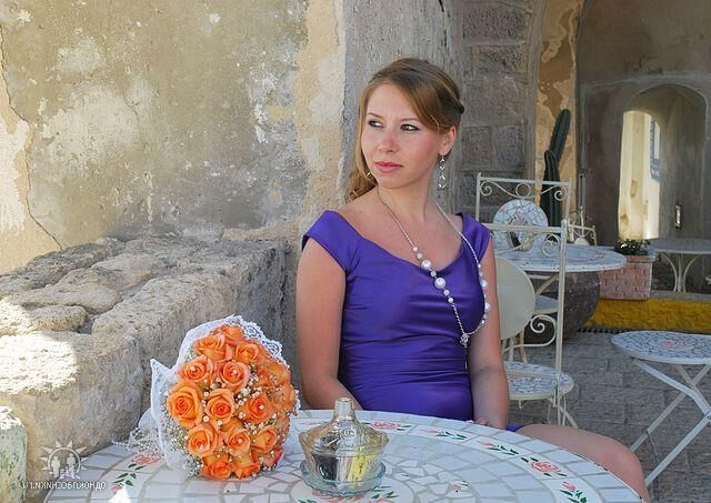 バスルームのイスラエル出身の妻タチアナ