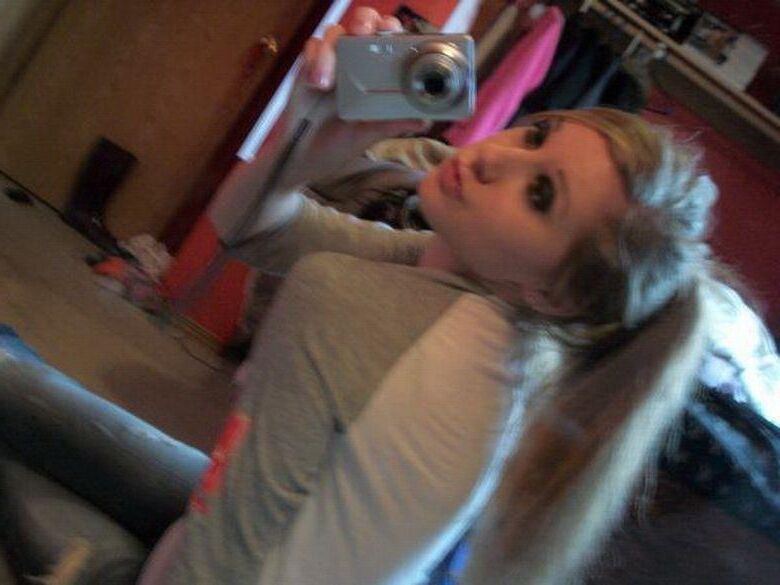 Selfie Teen mit einem fantastischen Arsch