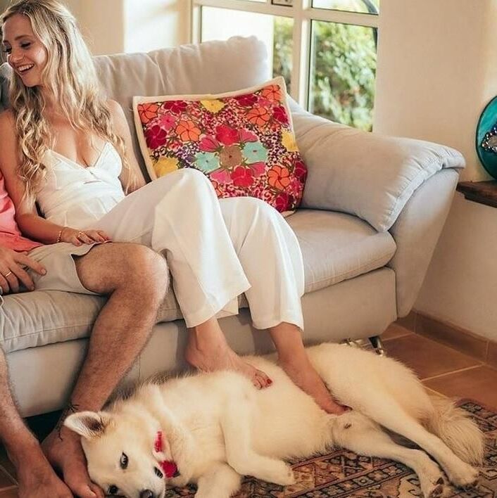 Sexy women with dogs #