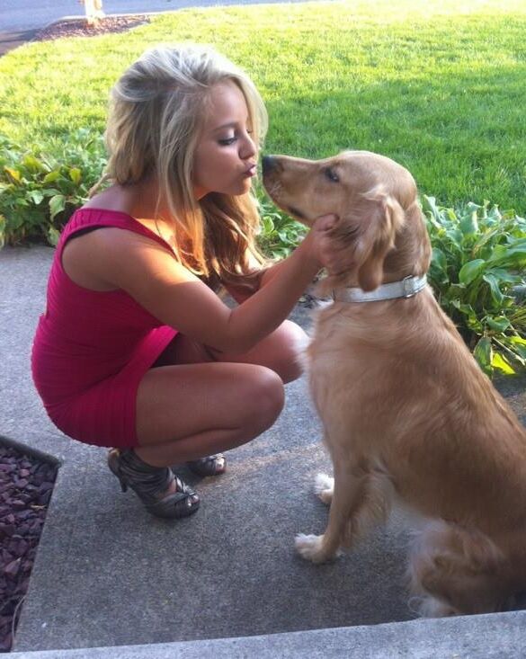 Sexy women with dogs #