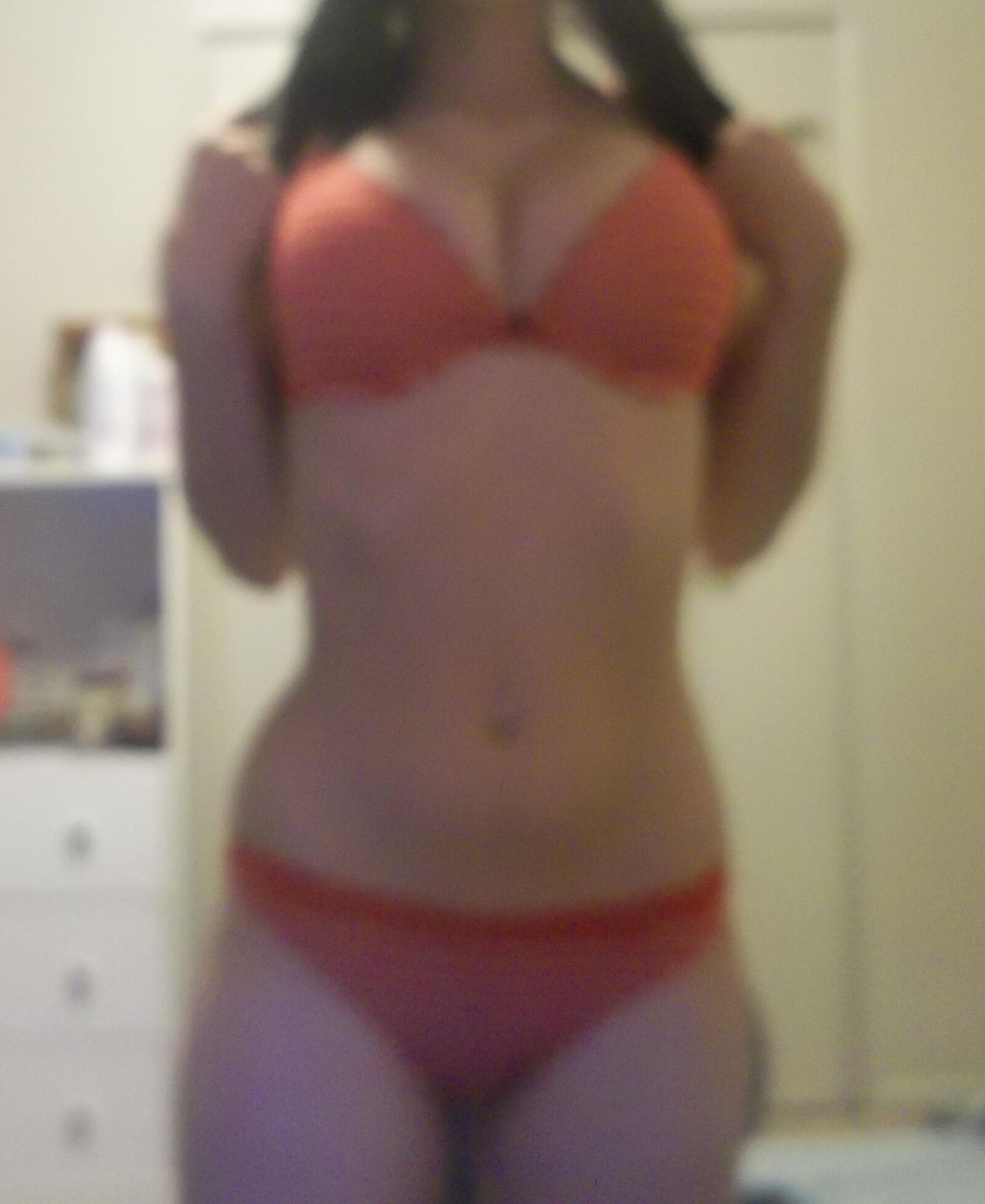 Cute teen with an amazing body shows off