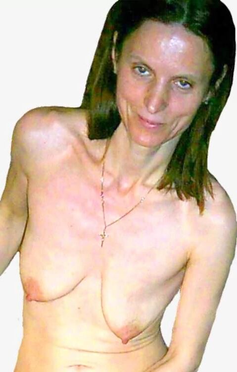 saggy empty deflated skinny slut painted enhanced pictures 