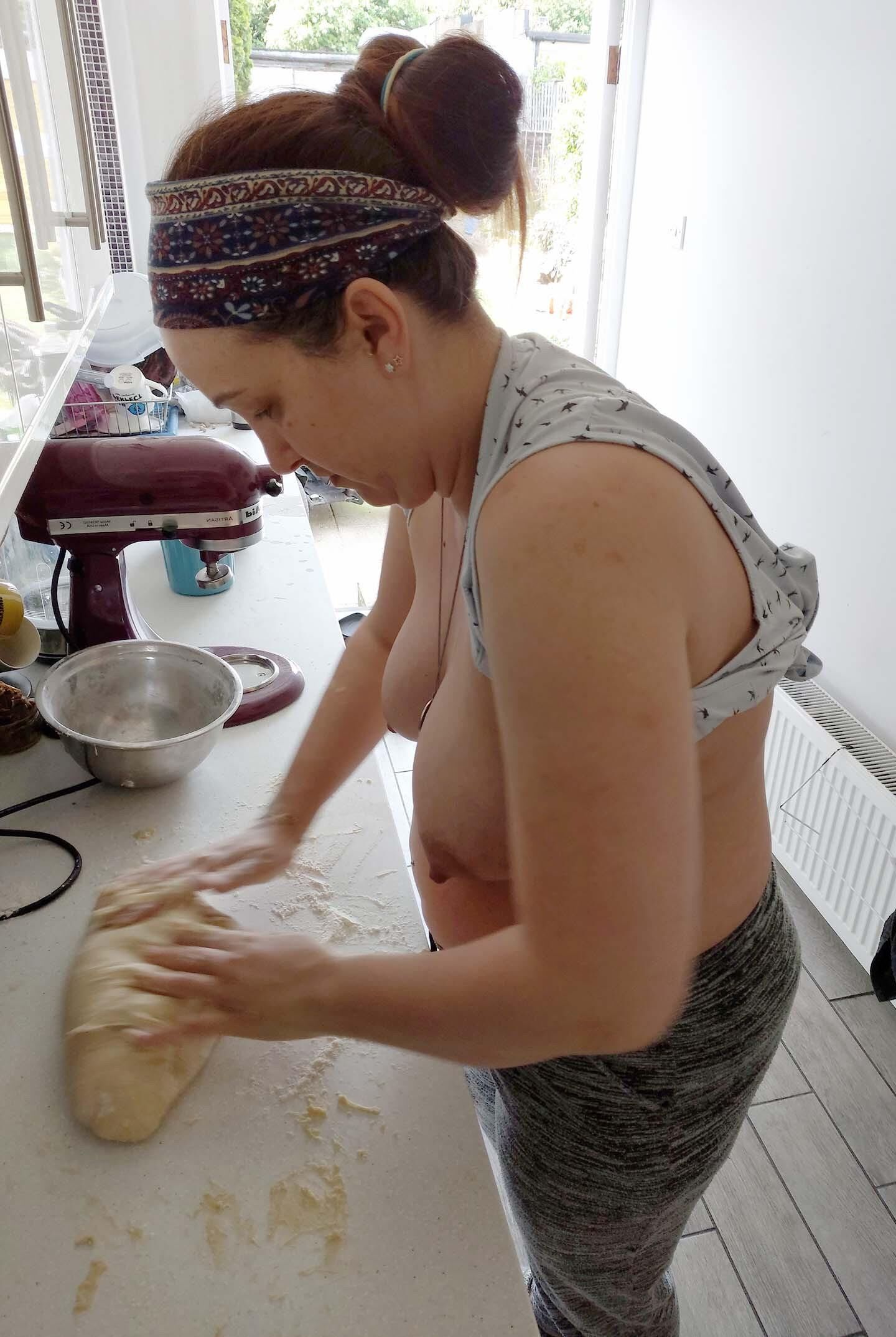 Wifey in the kitchen
