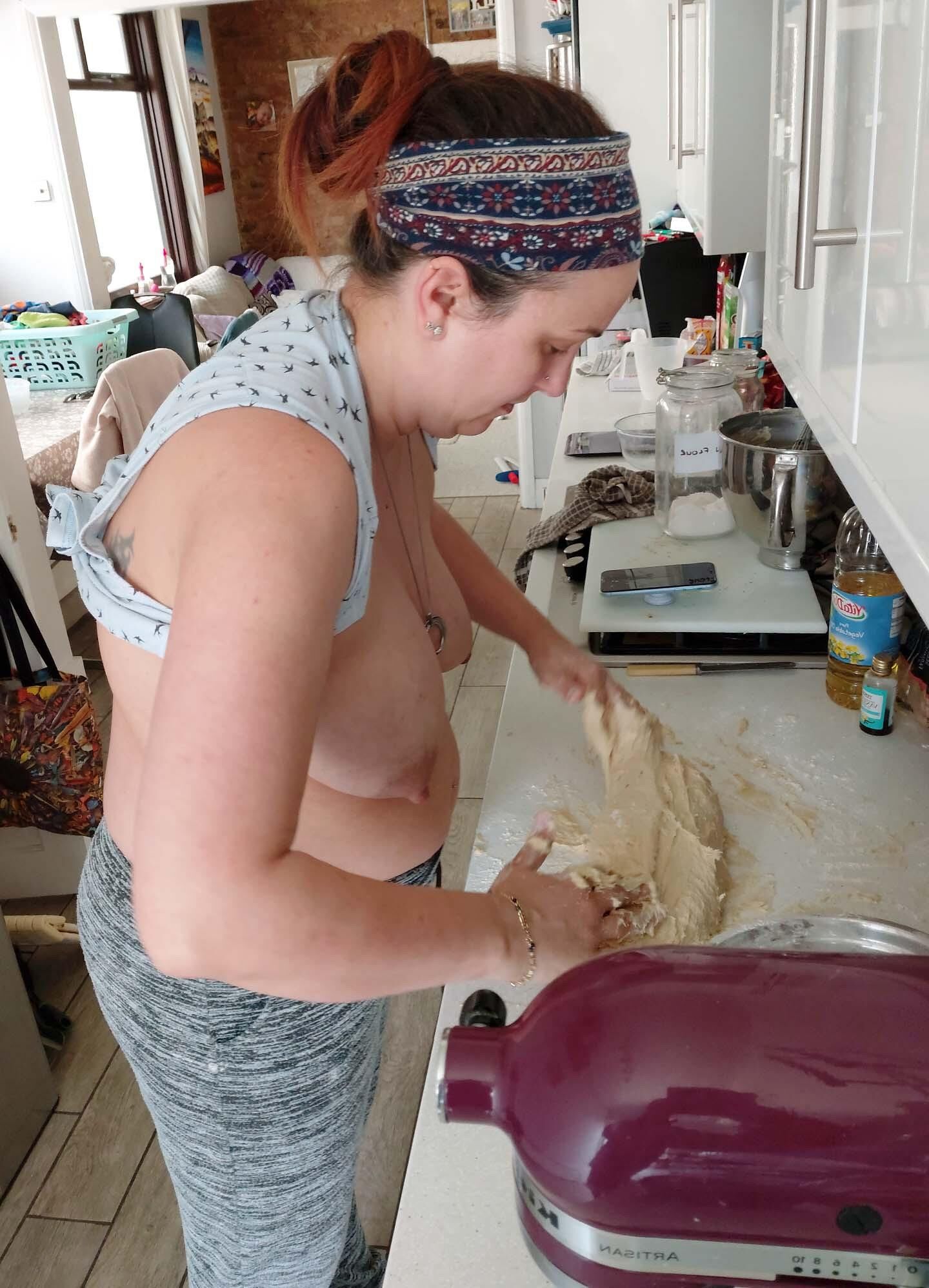 Wifey in the kitchen