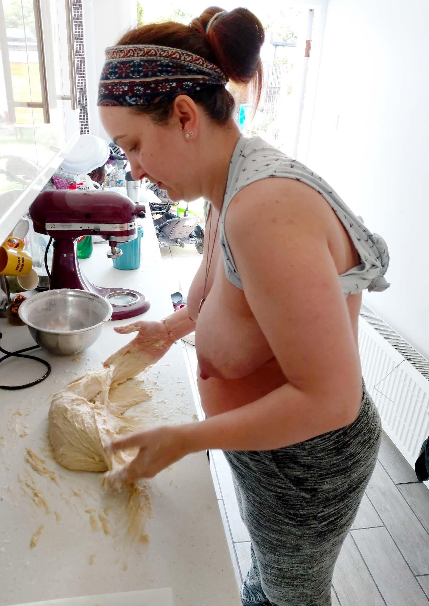 Wifey in the kitchen