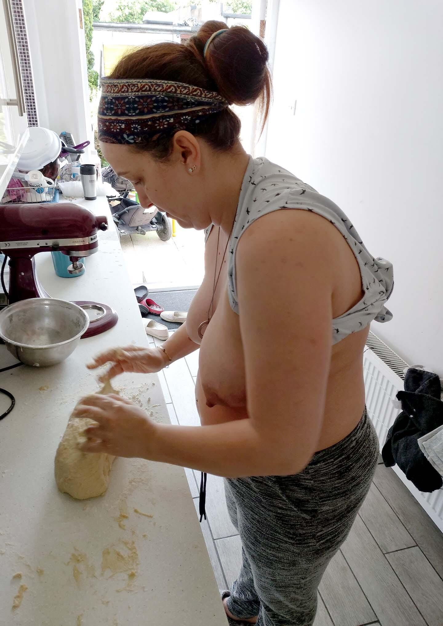 Wifey in the kitchen