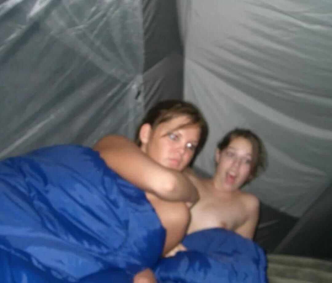 American Sluts go Camping