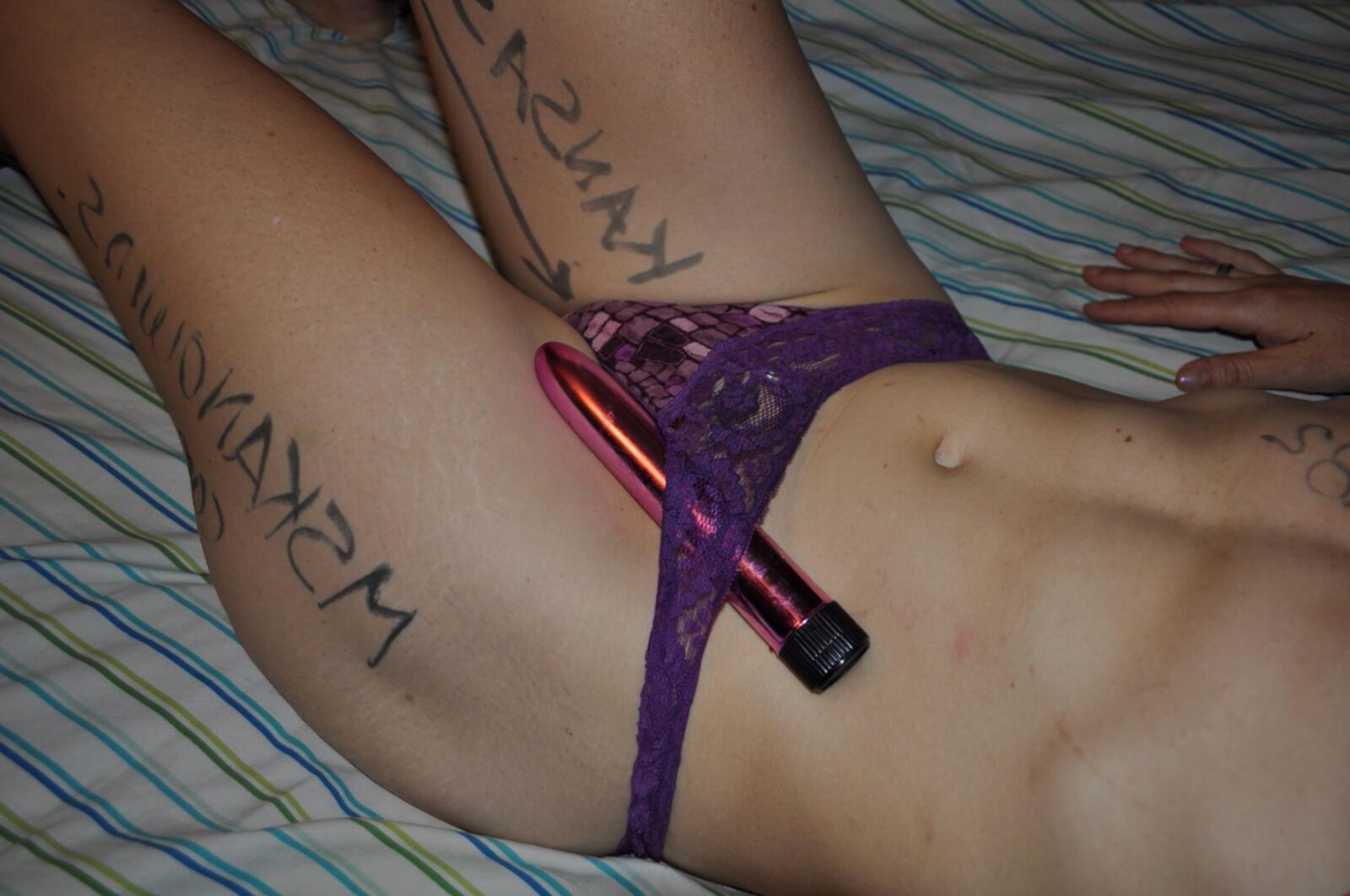 Body Writing Fan danke