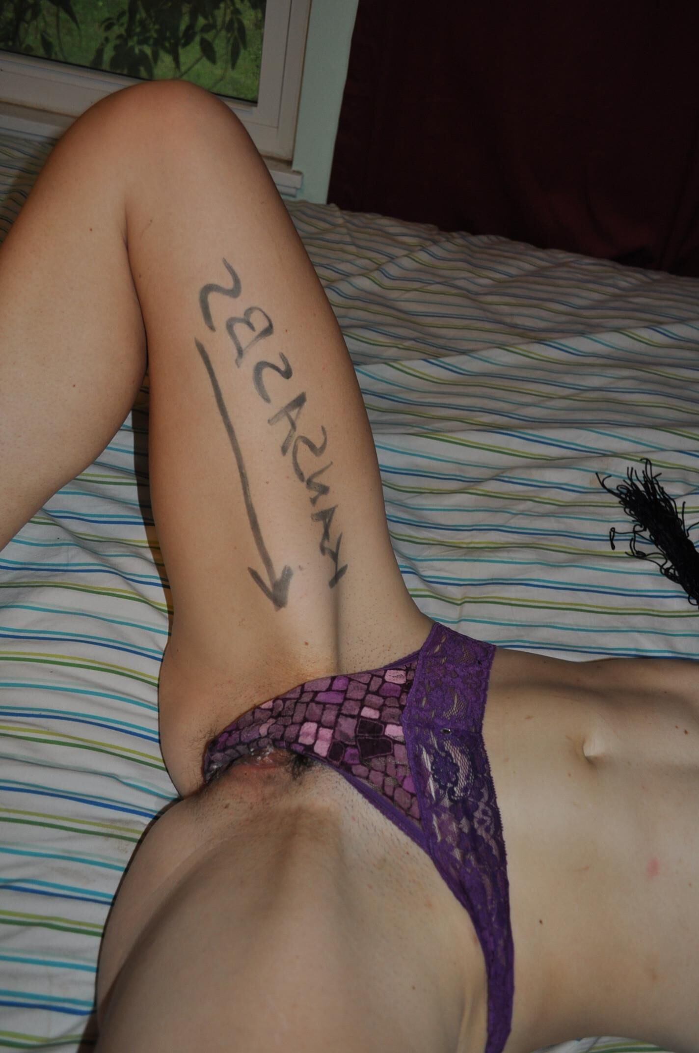 Body Writing Fan danke