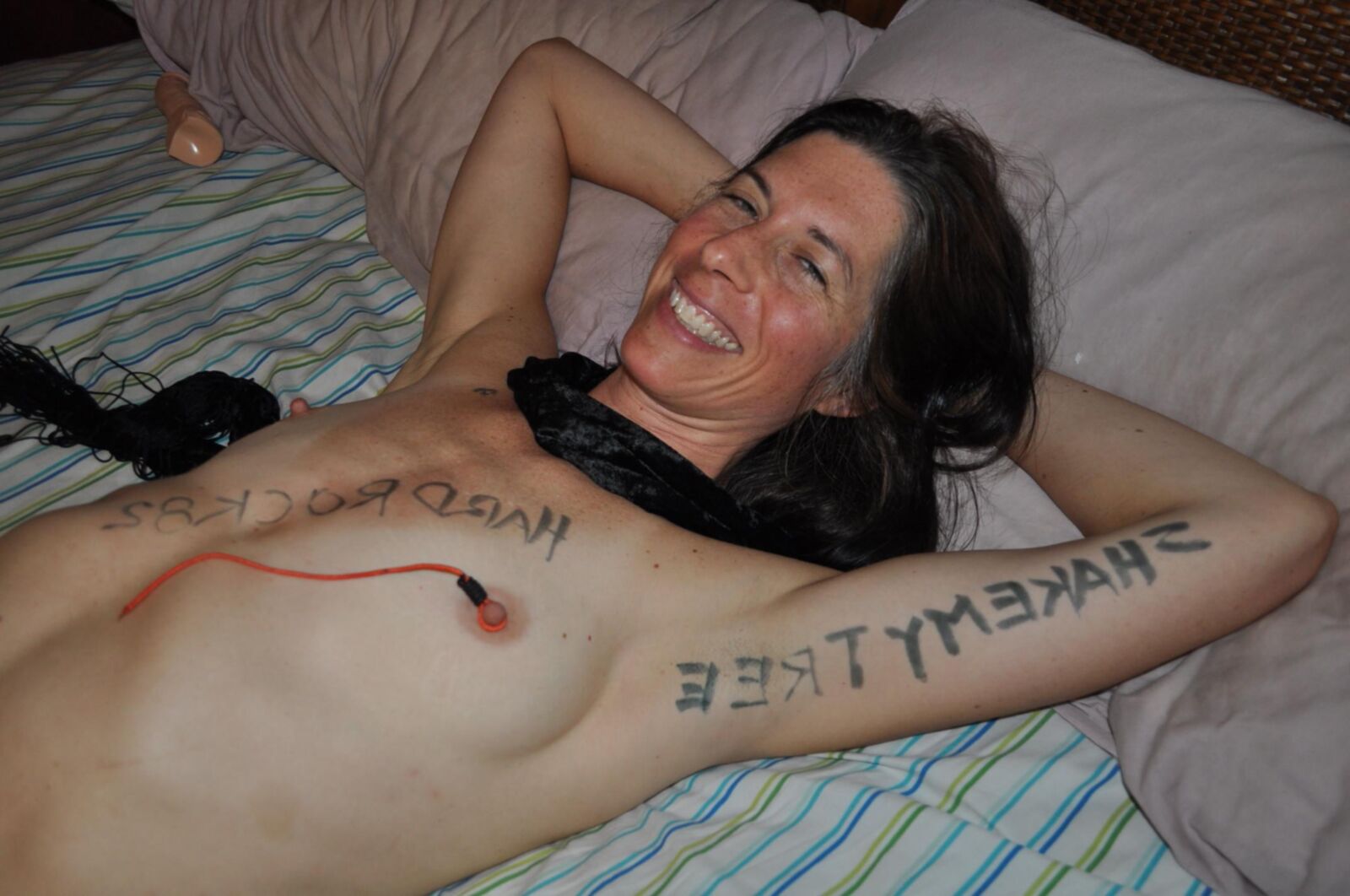 Body Writing Fan danke