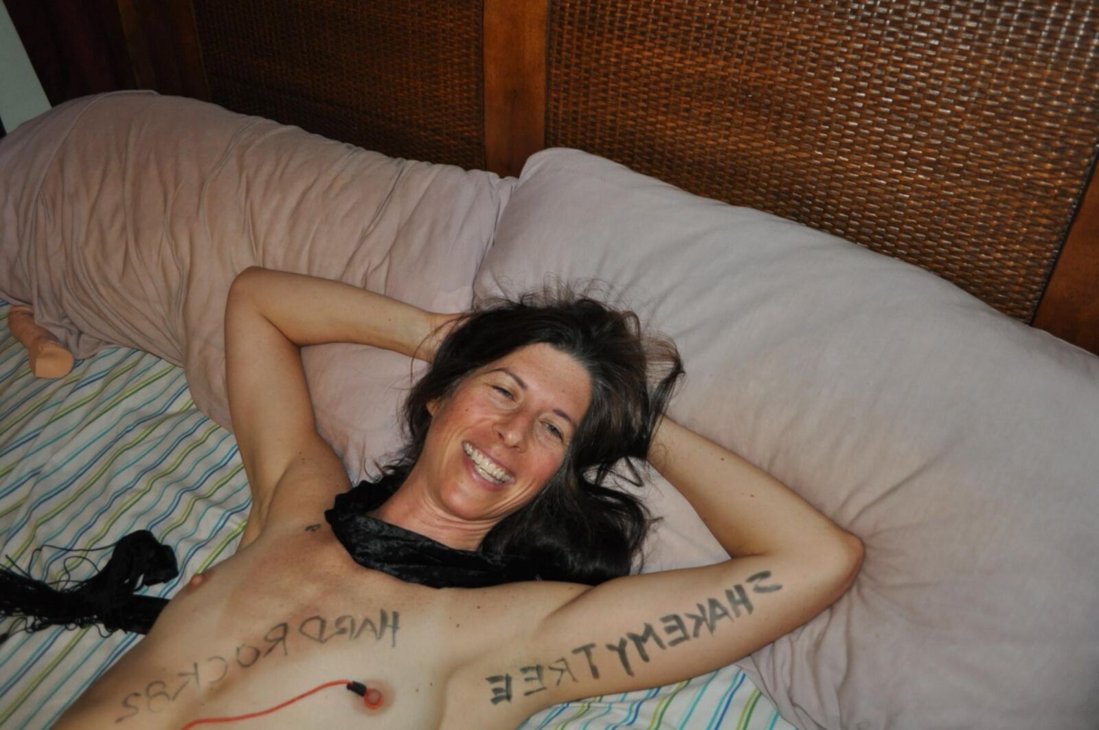 Body Writing Fan danke
