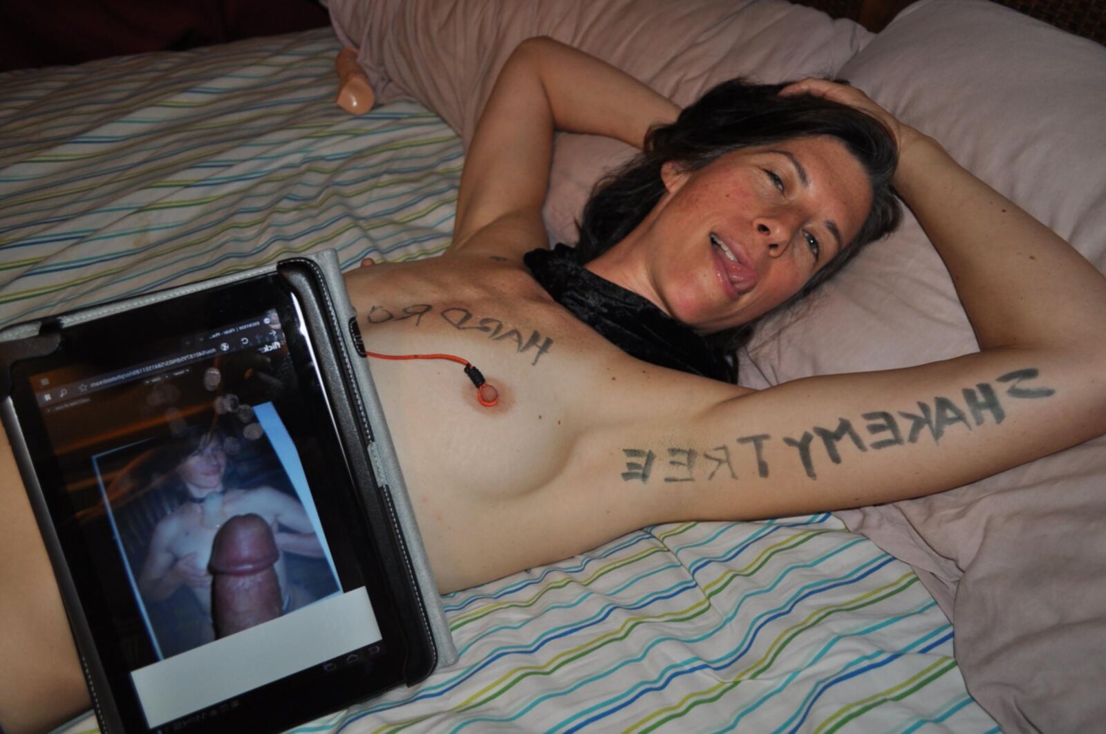 Body Writing Fan danke