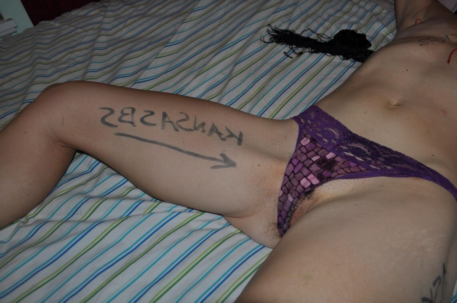 Body Writing Fan danke