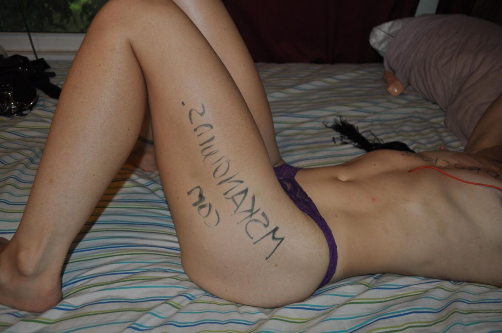 Body Writing Fan danke