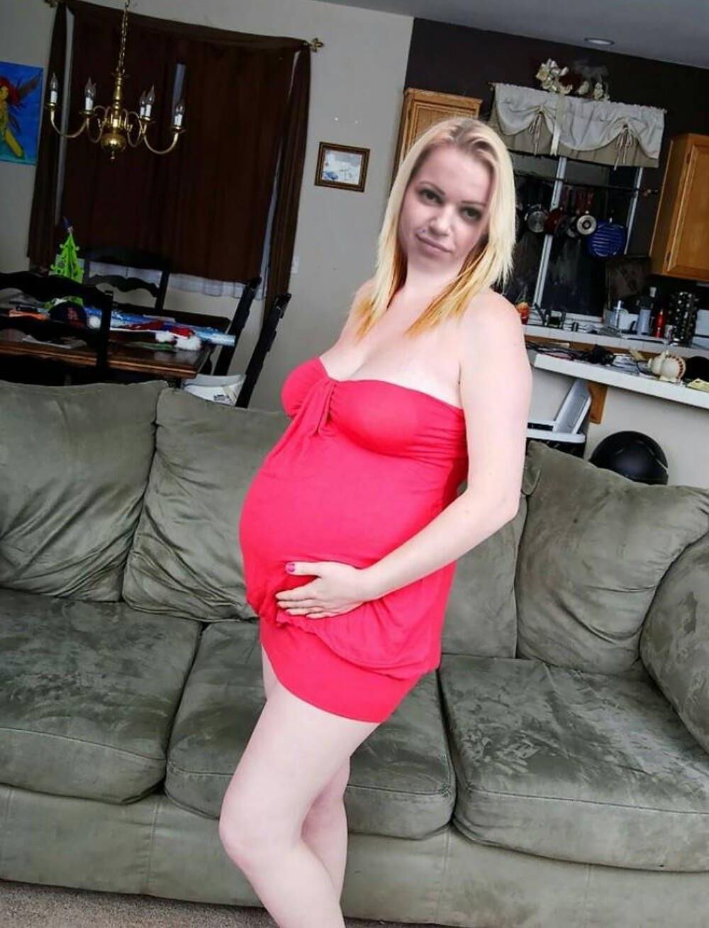 妊娠して美しい