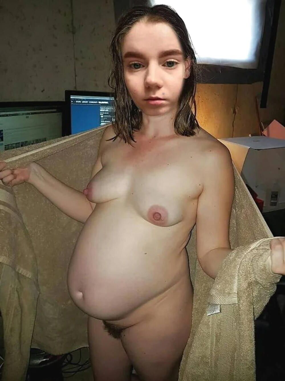 妊娠して美しい