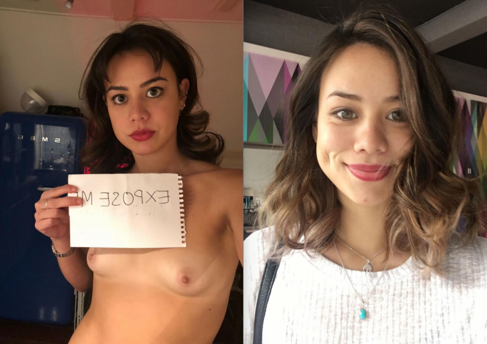 Selfexposed webslut slave