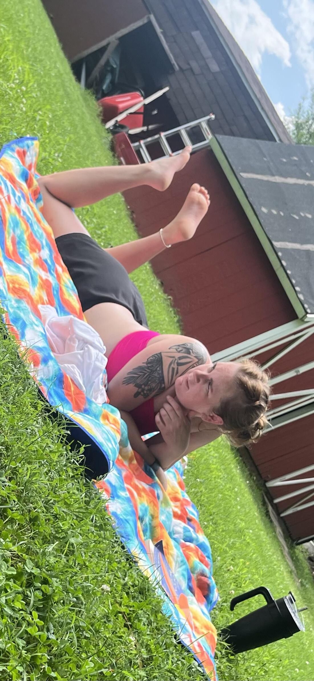 Meine Schwester Sonnenbade